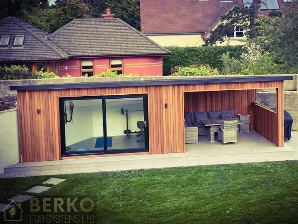 The Valerie Modular Garden Room Berko Pod Systems Derry Northern Ireland