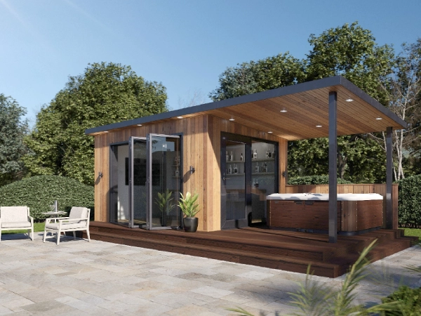 The Valerie Modular Garden Room Berko Pod Systems Derry